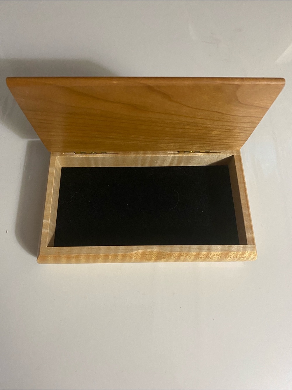 Northern Lights Gallery handmade wooden box, keepsake box, Made in USA, Quote - Picture 5 of 9
